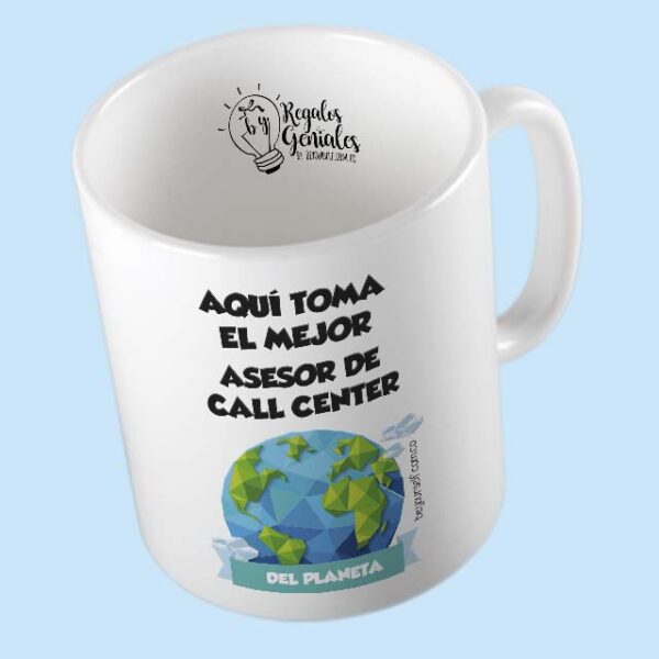 mug mejor asesor de call center del planeta