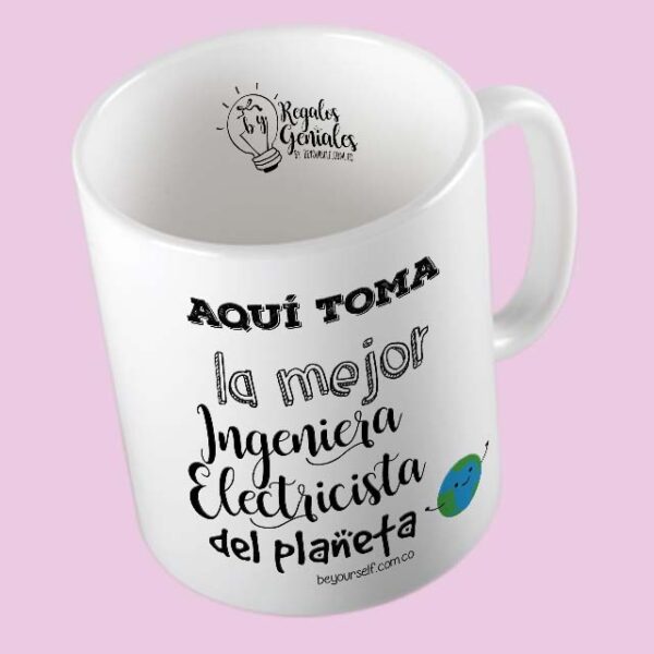 mug mejor ingeniera electricista del planeta