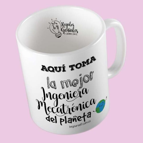 mug mejor ingeniera mecatronica del planeta