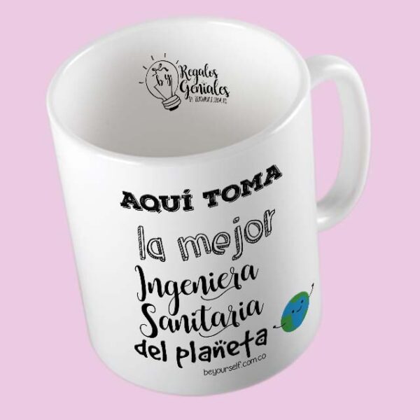 mug mejor ingeniera sanitaria del planeta