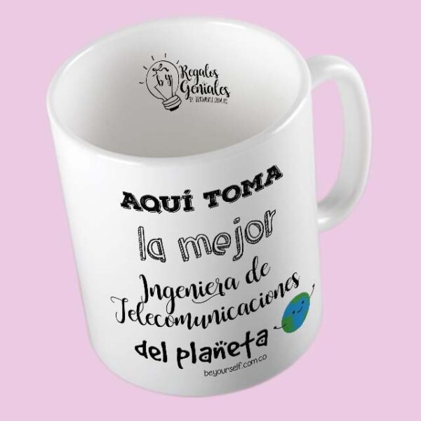 mug mejor ingeniera de telecomunicaciones del planeta
