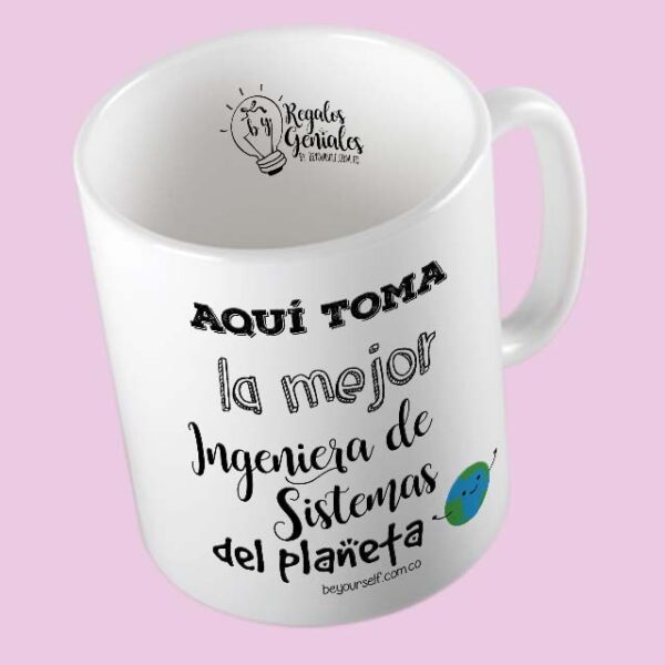 mug mejor ingeniera de sistemas del planeta