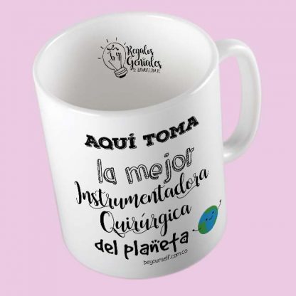 mug mejor instrumentadora quirurgica