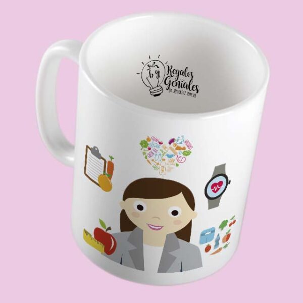 mug mejor nutricionista del planeta regalo nutricionista