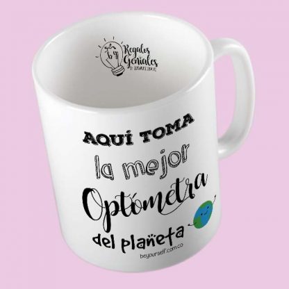 mug mejor optometra del planeta regalo para mujer optometra