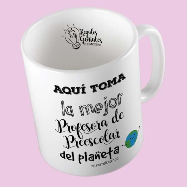 mug mejor profesora de preescolar del planeta