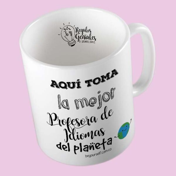 mug mejor profesora de idiomas del planeta
