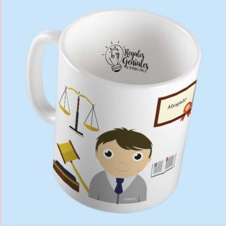 mug pocillo taza mejor abogado del planeta regalo para hombre abogado