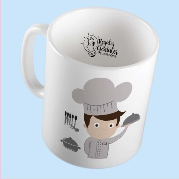 mug pocillo taza mejor cocinero chef del planeta regalo para hombre cocinero chef