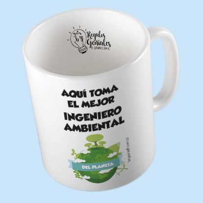 mug pocillo taza mejor ingeniero ambiental del planeta regalo para hombre ingeniero ambiental