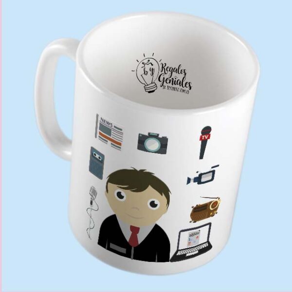 mug pocillo taza mejor comunicador social del planeta regalo para hombre comunicador social y periodista