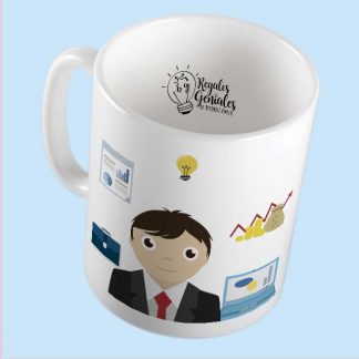 mug pocillo taza mejor economista del planeta regalo para hombre economista