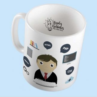 mug pocillo taza mejor programador del planeta regalo para hombre