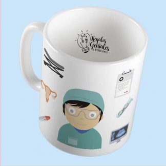 mug pocillo taza mejor ginecologo del planeta regalo para hombre