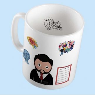 mug pocillo taza mejor sociologo del planeta regalo para hombre sociologo