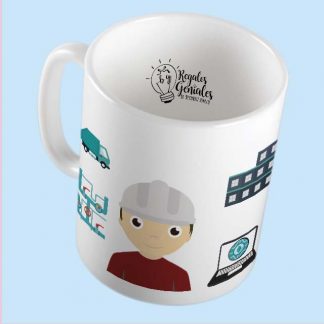 mug pocillo taza mejor ingeniero sanitario del planeta regalo para hombre ingiero sanitario