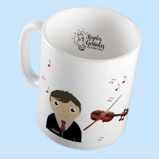 mug pocillo taza mejor violinista del planeta regalo para hombre violinista musico