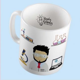 mug pocillo taza mejor bacteriologo del planeta regalo para hombre